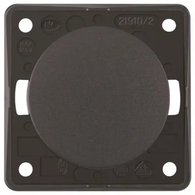 BERKER Wippschalter 936522505 2polig Aus anthrazit matt