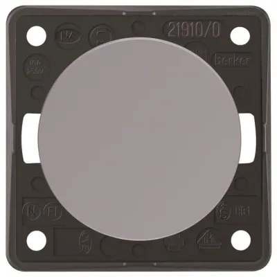 Berker Wipptaster gr m.Schraubklemmen 936712507