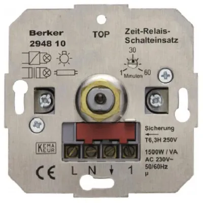Berker Zeit-Relais-Schalteinsatz Hauselektronik 294810