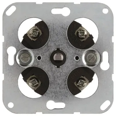 Berker Zeitschaltuhr 2041 | Mechanisch 2-polig Unterputz | 120 Min Laufzeit | 16AX 250V | Halogenfrei | IP20