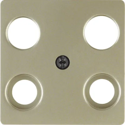 Berker Zentralplatte hbrz 4 Loch Ant-Dose 148311