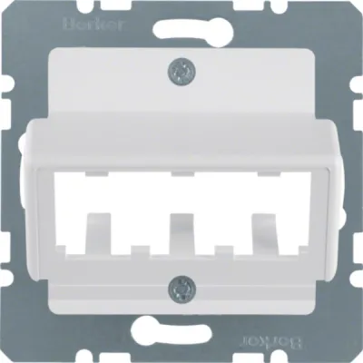 Berker Zentralplatte pws f.3 MINI-COM-Module 14271909