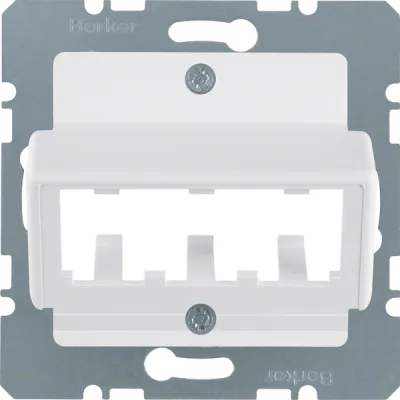 Berker Zentralplatte pws f.3 MINI-COM-Module 14271909