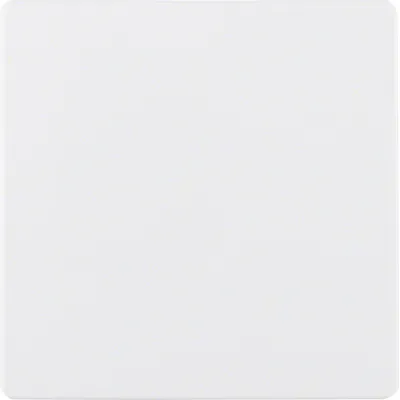 Berker Zentralplatte für Sensoreinsatz | KNX | PT100 Abdeckung | Kunststoff | polarweiß | glänzend