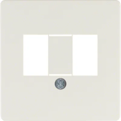 Berker Zentralplatte ws f.TAE-Anschlussdose 145802