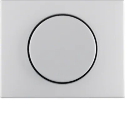 Berker Zentralstück alu f. Drehdimmer 11357003