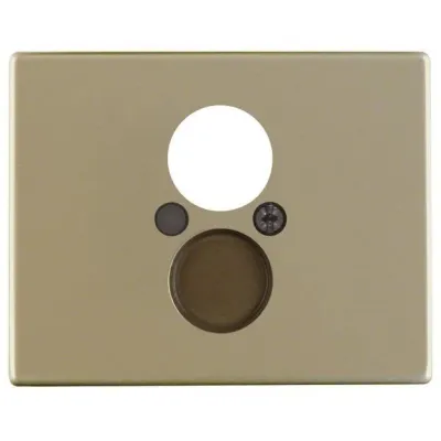 Berker Zentralstück für Lautsprechdose 11840001 Arsys hellbronze Metall Berker Z