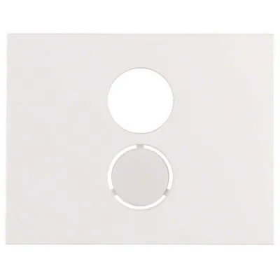 Berker Zentralstück für Lautsprechdose 11847009 K.1 polarweiß glänzend Berker Ze