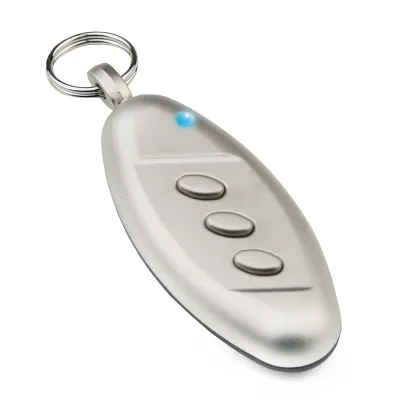 BERNER Handsender BHS153 | 868 MHz AM | 5-Kanal | Mini-Funksender Metallgehäuse | IP20 | Batterie | Blue opal