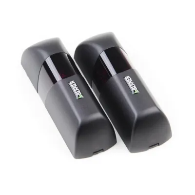 BERNER Einweg-Lichtschranke 24V EWLS AP4 | Infrarot | 15m Reichweite | 180° verstellbar | IP44 | Sender & Empfänger