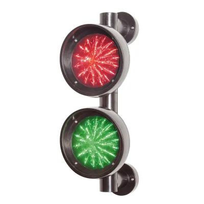 BERNER LED-Ampel TL40RD/GR | 230V AC | 2-fach | IP65 | 10W | schwenkbar | Kunststoff | rot/grün | 125mm
