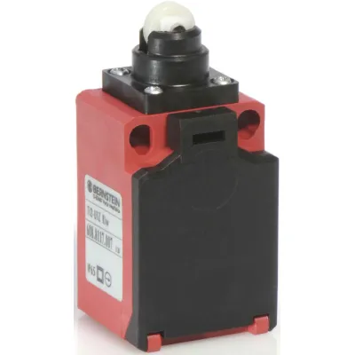 BERNSTEIN Grenztaster TI2-SU1Z | Positionsschalter Kunststoff | Rollenstößel | 1Ö/1S | IP65 | kompakt | Sicherheit