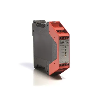 BERNSTEIN Sicherheitsrelais SCR ON4-W22-3.6-S | 6075111020 | 3 Schließer OSSD | 24V DC | Kat.4 PL e | Schraubanschluss