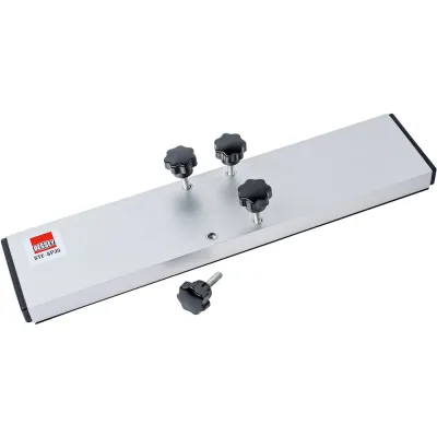 BESSEY Abstützplatte STE-SP35 Aluminium | Zubehör für Decken- & Montagestützen | rutschhemmend | schwenkbar