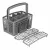 Bild: Besteckkorb Beko 1751500200 für Geschirrspüler