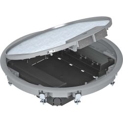 BETTERMANN GESR9 55U V 7011 Geräteeinsatz Kst rnd 1f gr RAL7011