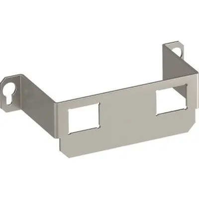 OBO BETTERMANN Montageträger MTGE2 15 2C 7407596 | für GE2 15 | 2x Lochbild Typ C | Metall | 118x47x34 mm | schraubbar