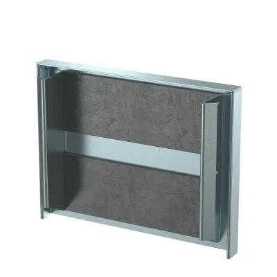 OBO BETTERMANN Endstück PLM EP 0810 FS 7218090 | Brandschutzgewebe | 105x20x81 mm | Stahl bandverzinkt | 4 Seiten