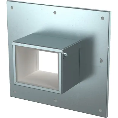 OBO BETTERMANN Wandanschlusskragen PLM WC 0810 FS | 3- & 4-seitig | mit Dichtung | Zubehör für PYROLINE Rapid