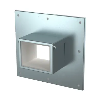 OBO BETTERMANN Wandanschlusskragen PLM WC 0810 FS | 3- & 4-seitig | mit Dichtung | Zubehör für PYROLINE Rapid