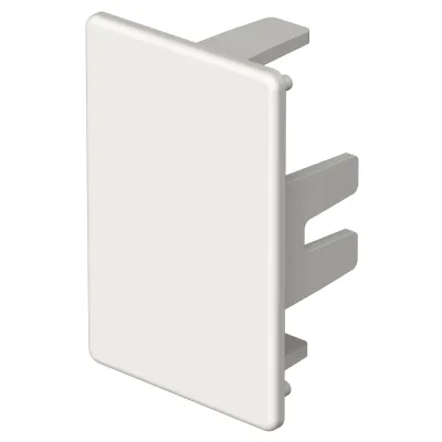OBO Bettermann Endstück WDKH-E30045RW | Endkappe Kabelkanal 30x45mm | halogenfrei | PC/ABS | reinweiß RAL9010
