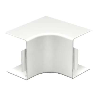 OBO Bettermann Inneneckhaube WDKH-I60090RW | 90° Winkel | 60x90mm | halogenfrei | aufrastbar | IP30 | RAL9010 reinweiß