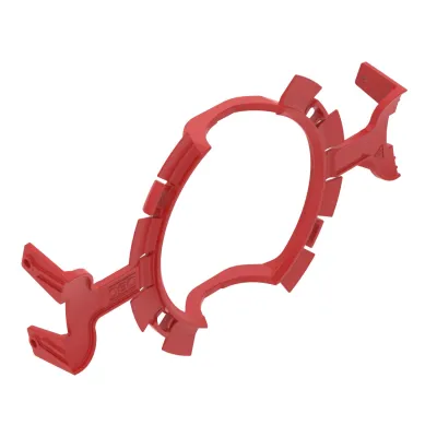 OBO Bettermann Montagehilfe ZU 60-QF | UP Quick-Fix 2003740 | Unterputzdose Ø60mm | Polypropylen signalrot