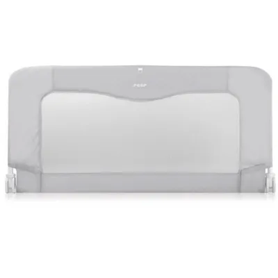 Reer Bettgitter ByMySide 45010 | Rausfallschutz Babybett 100x50 cm | klappbar, extra hoch, für Matratzen 10-30 cm | grau