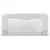 Bild: Reer Bettgitter ByMySide 45010 | Rausfallschutz Babybett 100x50 cm | klappbar, extra hoch, für Matratzen 10-30 cm | grau