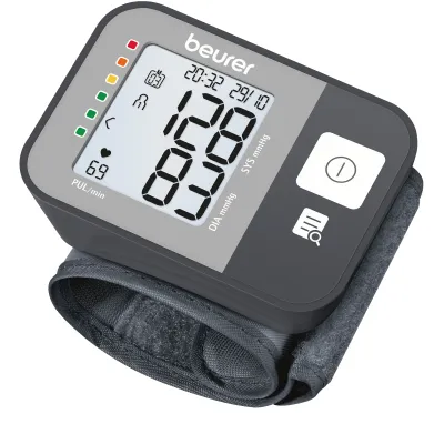 Beurer Blutdruckmessgerät Handgelenk BC 27 | vollautomatisch | Arrhythmie-Erkennung | 2x60 Speicher | inkl. Batterien