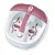 Bild: Beurer Fußsprudelbad FB 35 | Vibrationsmassage | Sprudelmassage | Aroma-Therapie | Infrarot-Licht | Weiß/Rosa