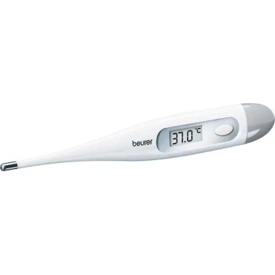 Beurer Fieberthermometer FT 09/1 digital | wasserdicht | quecksilberfrei | Messgenauigkeit ±0,1°C | weiß