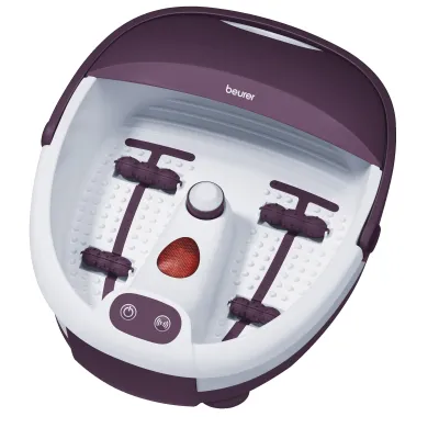 Beurer Fußbad FB 21 636.06 | Fußsprudelbad | Vibrationsmassage | Infrarotlicht | bis Schuhgröße 49