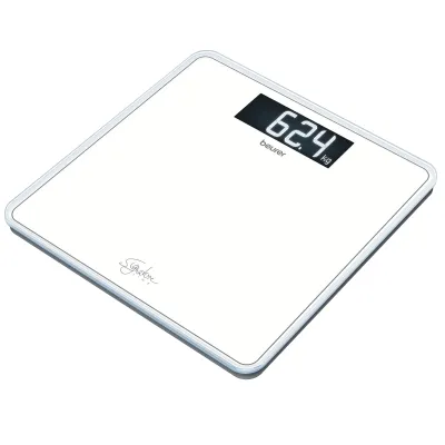Beurer Personenwaage GS 400 Signature Line 73579 | digital | Glas | XXL-Anzeige | bis 200 kg | 31x31 cm | weiß