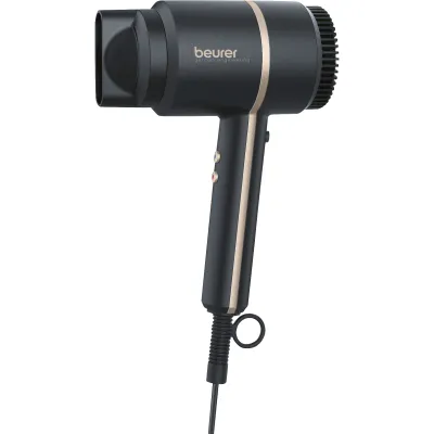 Beurer Haartrockner HC 35 59392 | 2000 Watt | Ionenfunktion | 3 Heiz- & Gebläsestufen | Kaltluft | LED-Anzeige | schwarz