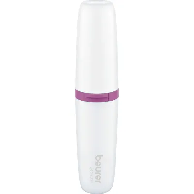 Beurer Gesichtshaarschneider HL 16 | Gesichtsrasierer Damen | Augenbrauentrimmer | LED-Licht | batteriebetrieben