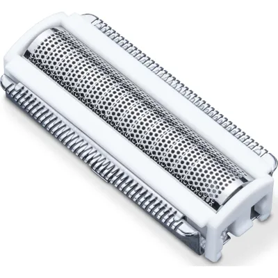 Beurer Rasieraufsatz HL 76 | Ersatz-Scherfolie & Klingenblock | 2 Stück | antiallergen | für Damen Epilierer | weiß