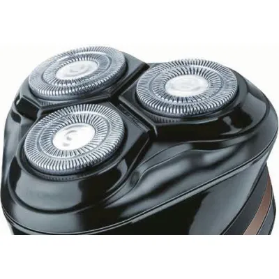 Beurer Scherköpfe HR 8000 580.18 | Ersatz-Scherköpfe Rasierer Herren | 3 Doppelring-Scherköpfe | Barttrimmer Zubehör
