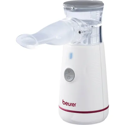 Beurer Inhalator IH 47 103.89 | Schwingmembran-Technologie | schnelle Inhalation bei Asthma, Erkältung | weiß