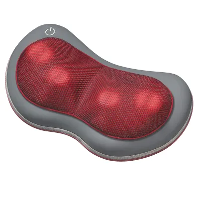 Beurer Shiatsu-Massagekissen MG 149 | 4 Massageköpfe | Wärmefunktion | Abschaltautomatik | Nacken & Rücken | grau