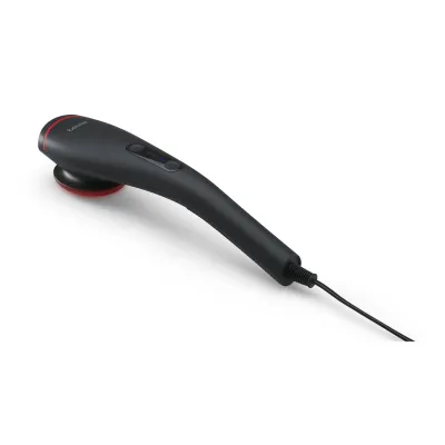 Beurer Massagegerät MG 24 | mit Wärmefunktion | Handmassagegerät | 2 Intensitätsstufen | 3 Aufsätze | schwarz