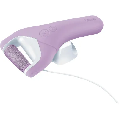 Beurer Hornhautentferner MP 59 Wet & Dry | elektrisch | wiederaufladbar | 2 Schleifrollen | wasserfest | Fußpflege