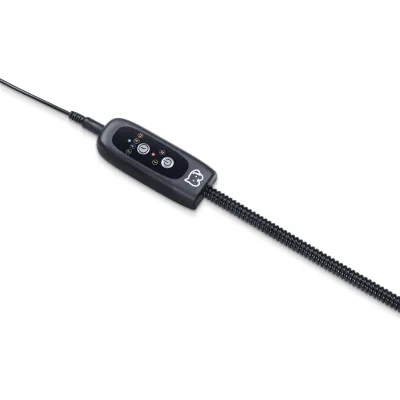 Beurer Heizmatte PP 210 Lilli | Wärmematte für Hunde & Katzen | 41x34 cm | Timer | 2 Temperaturstufen | waschbar | grau