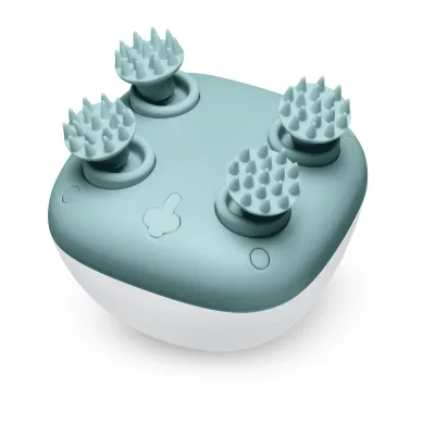 Beurer Massagegerät PP 410 Buddy | Haustier Massagegerät für Hunde & Katzen | leise | Silikonaufsätze | Akku | weiß