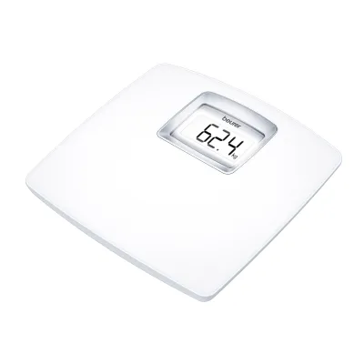 Beurer Personenwaage PS 25 741.10 | digital | XXL-LCD 39mm | 180kg | 100g Teilung | ergonomisch | Kunststoff | weiß