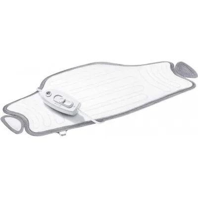 Sanitas Heizkissen SHK 55 Easyfix | Rücken, Bauch & Nacken | 3 Heizstufen | Abschaltautomatik | 59x30 cm | weiß