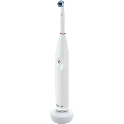 Beurer Elektrische Zahnbürste TB 30 | Oszillierend-pulsierend | 2 Programme | Timer | 20 Tage Akku | Weiß
