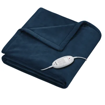 Beurer Wärmezudecke HD 75 Cosy Ocean 42108 | Heizdecke | 130x180 cm | 6 Temperaturstufen | Abschaltautomatik | blau