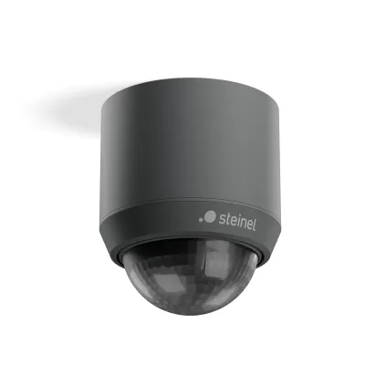 STEINEL Bewegungsmelder MD IR N360 COM1 #079888 | 360° PIR Sensor | Deckenmontage | Bluetooth Mesh | IP54 | anthrazit