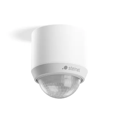 STEINEL Bewegungsmelder MD IR N360 COM1 #080006 | 360° PIR | Aufputz | Decke | IP54 | Bluetooth Mesh | 220-240V | Weiß